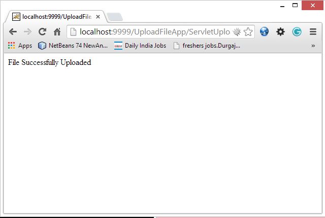 File Uplaod Successfully