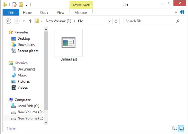 OnlineTest.java File