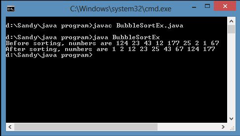 What Is Sorting & Bubble Sort In JAVA