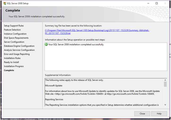 SQL Server 2008 Installation Step By Step