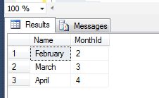 Get Months Within a Date Range With SQL Query