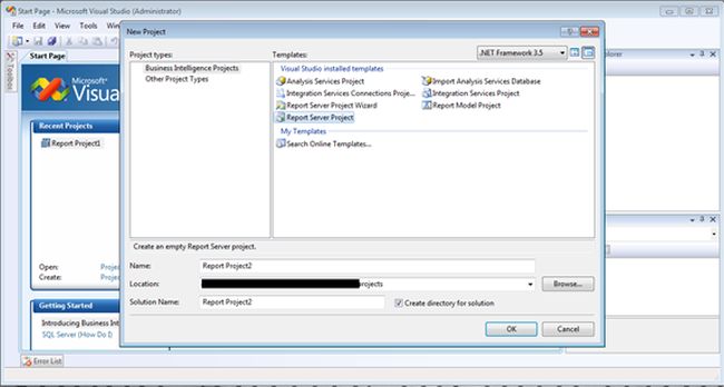 Report Template Using SQL Server Reporting Service (SSRS)