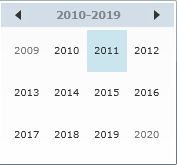 Calendar control in C#