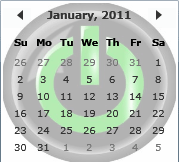 Calendar control in C#