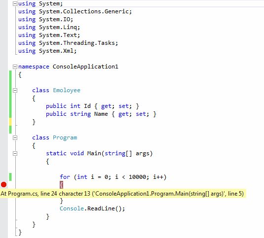 Debugging Aplikasi Menggunakan Breakpoint