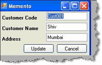 memento pattern in c#