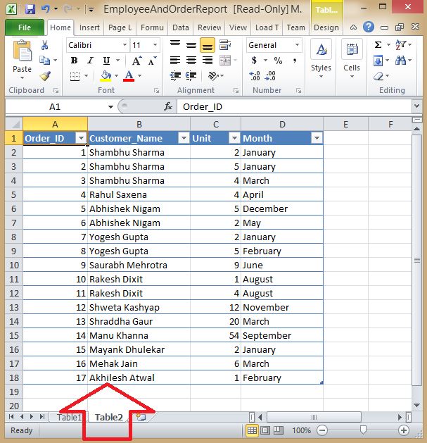 How to Export Multiple Data Tables to Multiple Worksheets Inside a ...