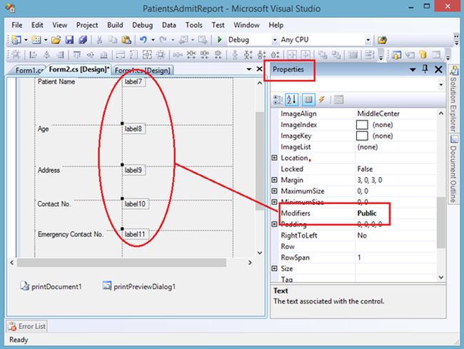 Print Receipt and Save Data Using Windows Forms in C#