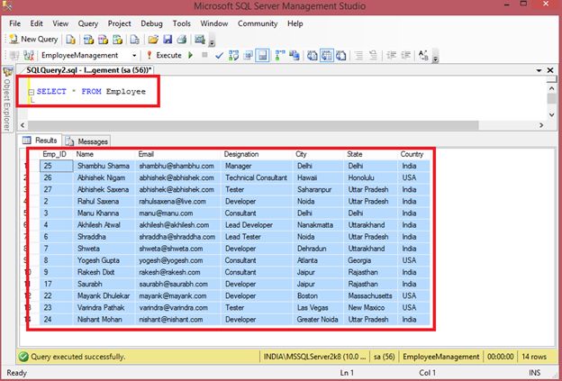 Remove Duplicate Records From SQL Server Table Using Common Table ...