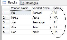 LEFT function in SQL Server