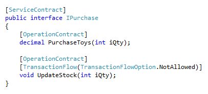 Transaction Flow Option: Not Allowed