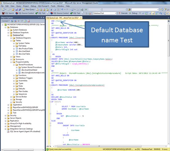 Copy Database Schema