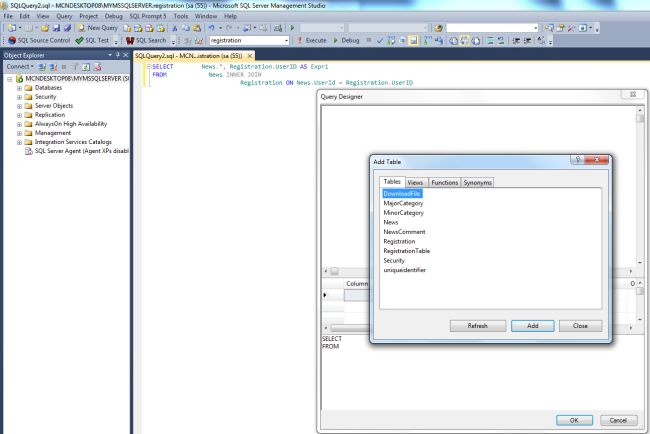Developing And Designing Queries Using Query Designer In Sql Server 2012 Developing And Designing Queries Using Query Designer In Sql Server 2012