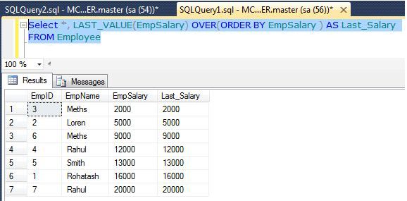 New Functions in SQL Server 2012