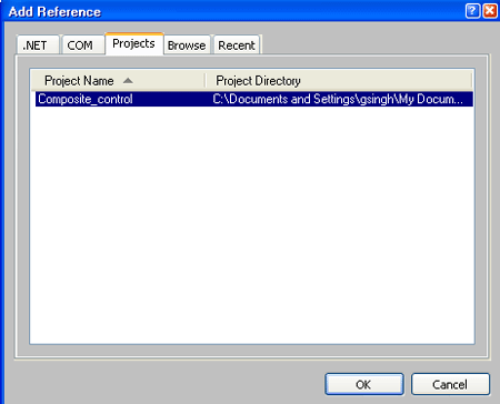 Add reference of project