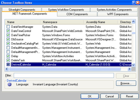 Add Assembly reference 