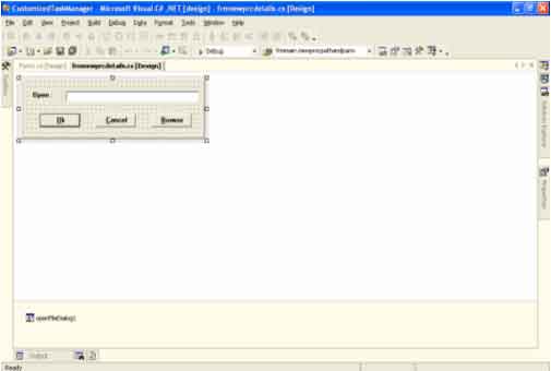 Customized Task Manager in .NET Using C# and Windows Forms