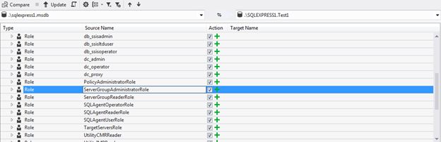 Look at SQL Server Object Explorer in VS 2012