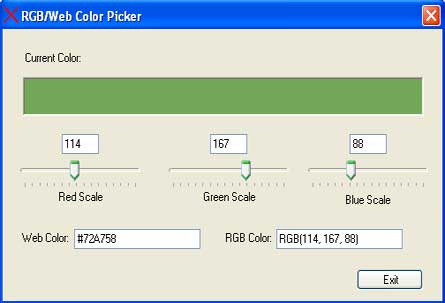 color picker rgb color picker rgb
