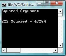 Processing Command Line Arguments