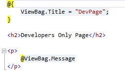Adding Restricted Views to the Home Controller