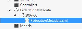 The Hidden Federation Metadata folder