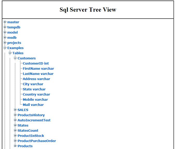 TreeView Control in ASP.NET