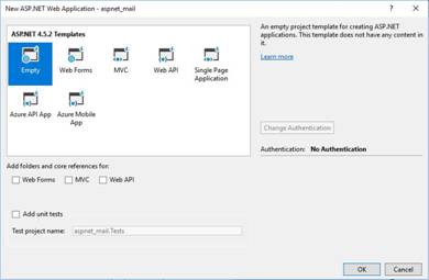 Sending an E-Mail Using ASP.NET With C#