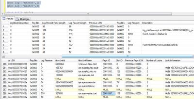 Read Log file in SQL Server