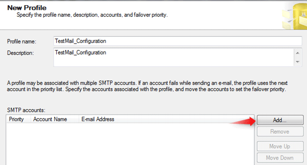 SMTP configurations