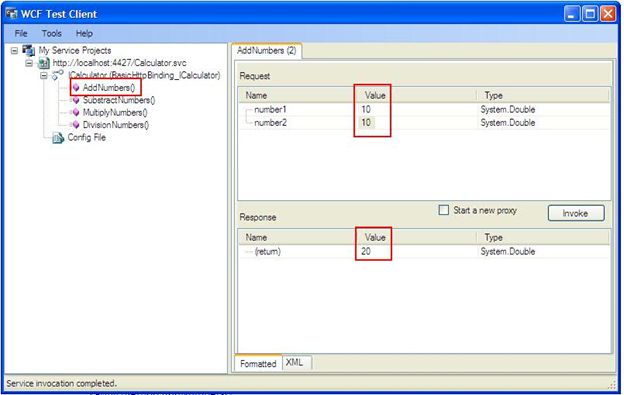 Wcf Test Client
