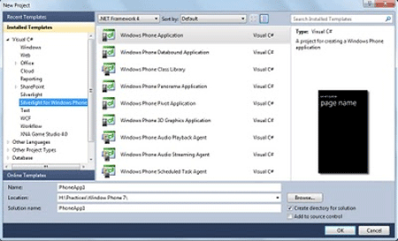 Window Phone Application