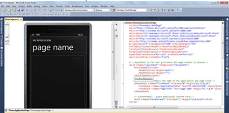 default XAML file