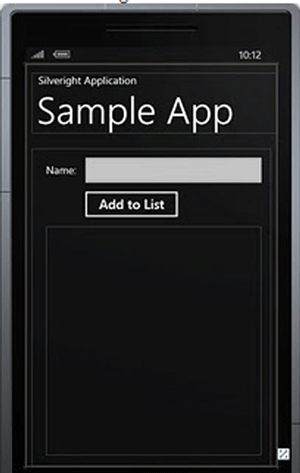 Window Phone 7(Mango) Silverlight Application