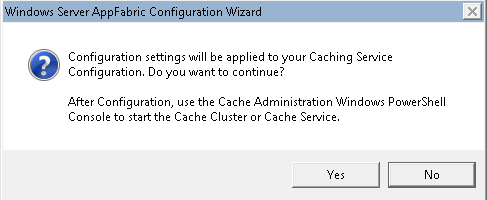 Windows Server AppFabric Wizard