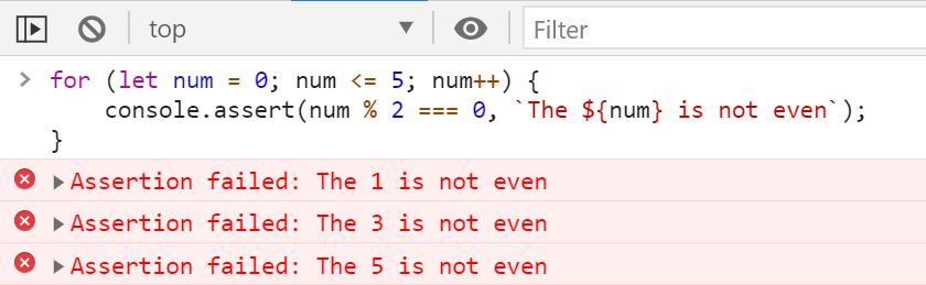 10 JavaScript Console Tricks That You Didn't Know