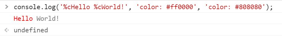 10 JavaScript Console Tricks That You Didn't Know