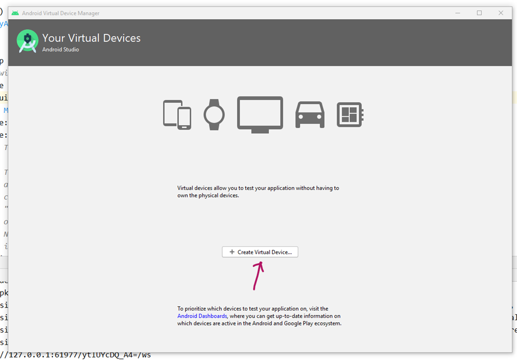 Creating A New Flutter Project And Setup Physical Device And Emulator