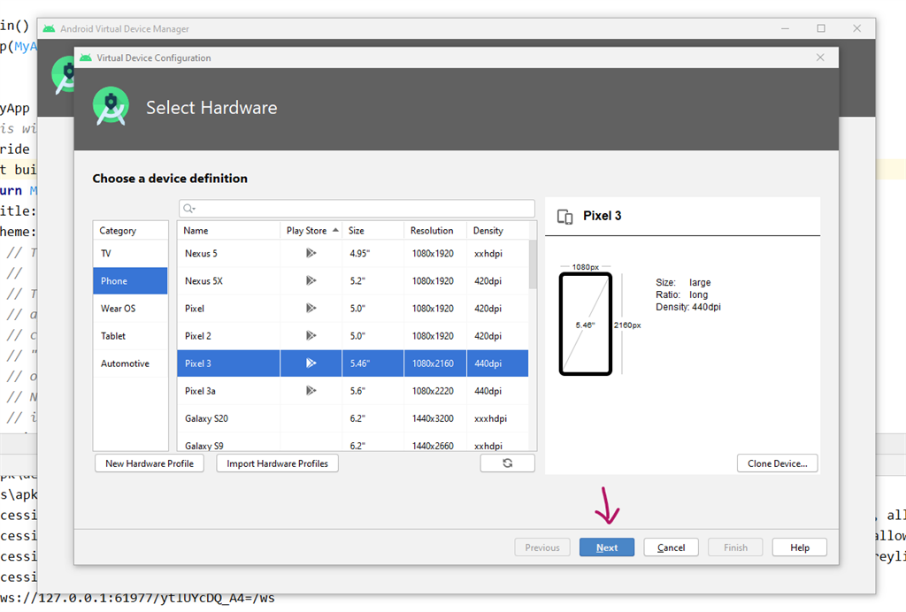 Creating A New Flutter Project And Setup Physical Device And Emulator