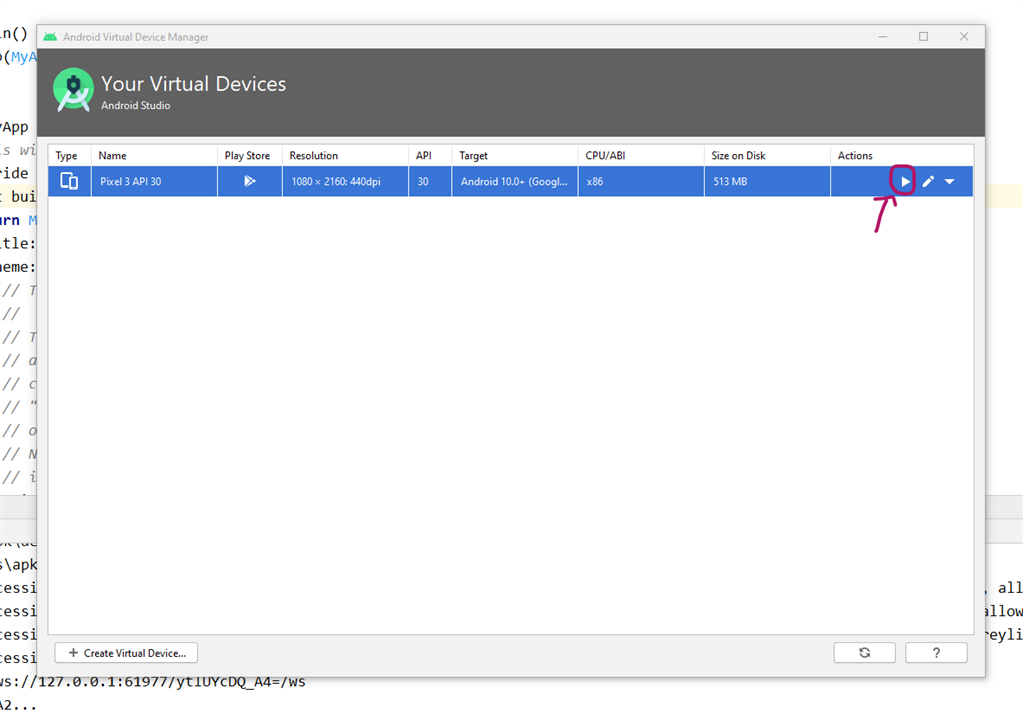 Creating A New Flutter Project And Setup Physical Device And Emulator