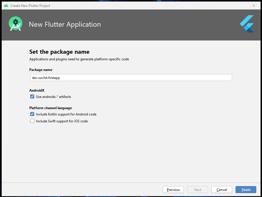 Creating A New Flutter Project And Setup Physical Device And Emulator
