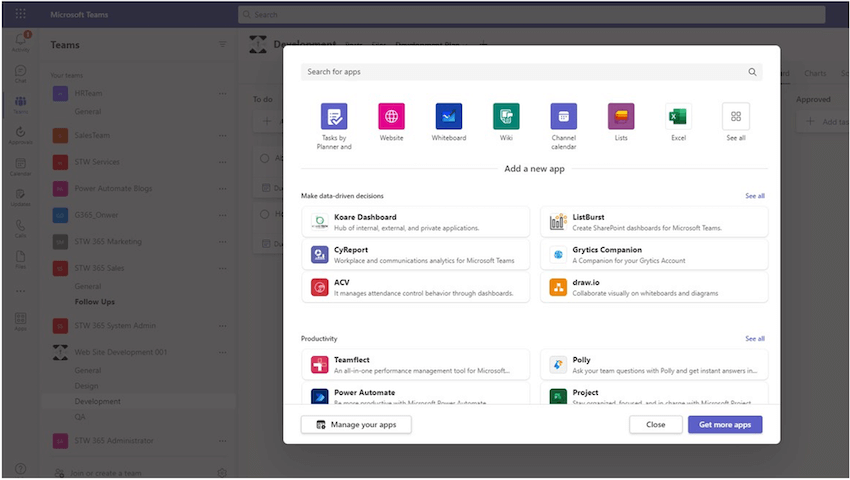 4C principle behind Microsoft Teams