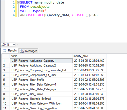 50 Important Queries in SQL Server