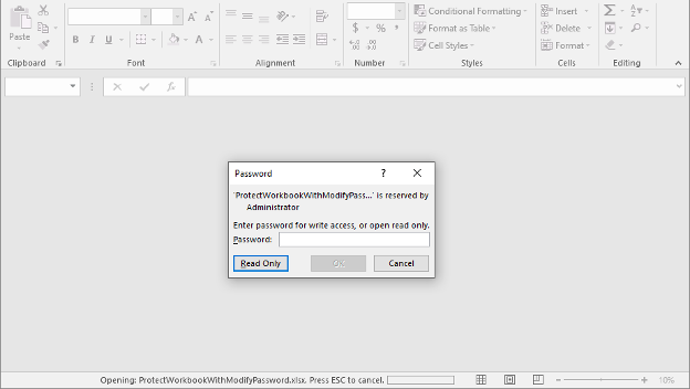 Protect Excel Files in Java