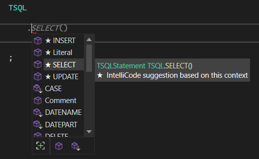 T-SQL Statement SELECT