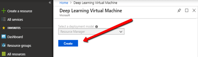 A Deep Learning Machine On Azure From The App Marketplace