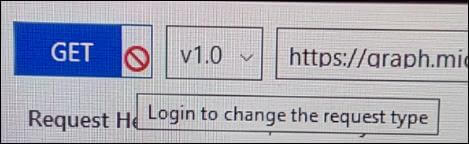 Microsoft Graph Explorer