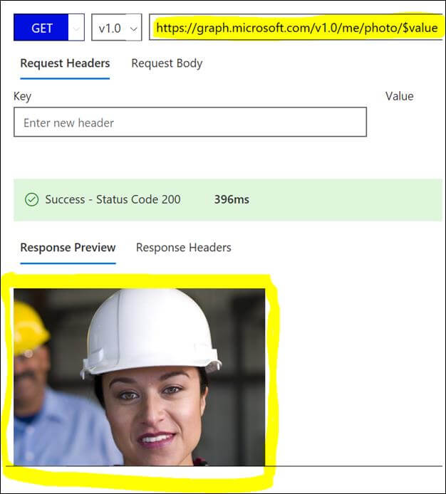 Microsoft Graph Explorer