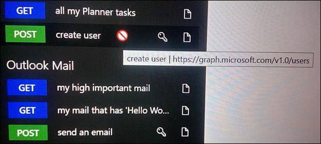 Microsoft Graph Explorer