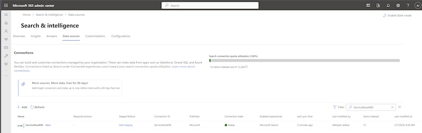 A guide to display ServiceNow Knowledge articles in Copilot for ...